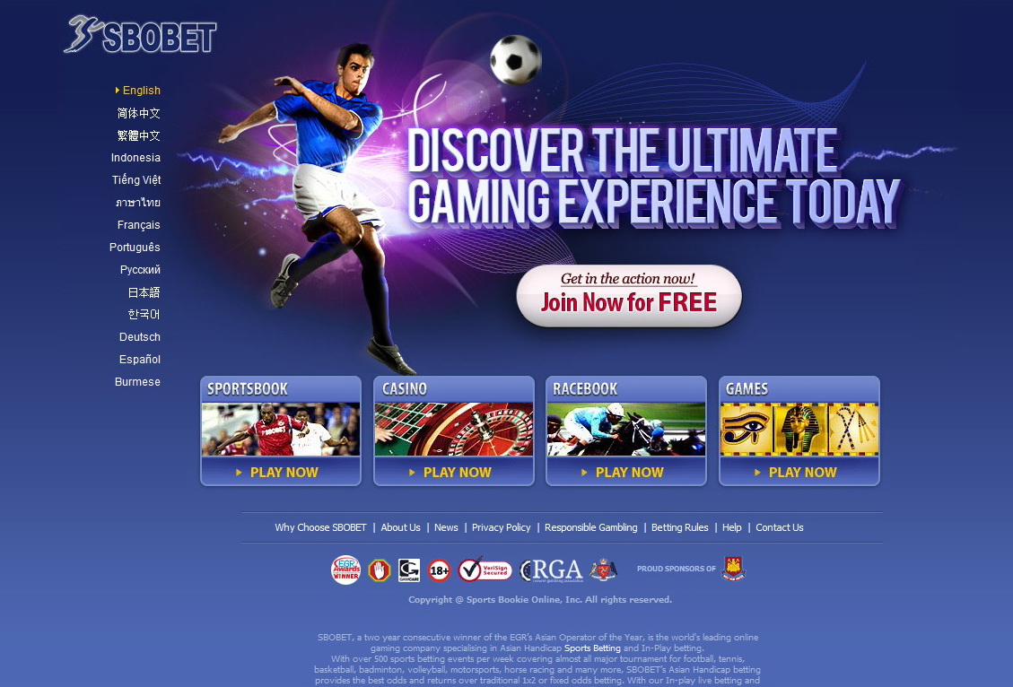 gambling sbobet